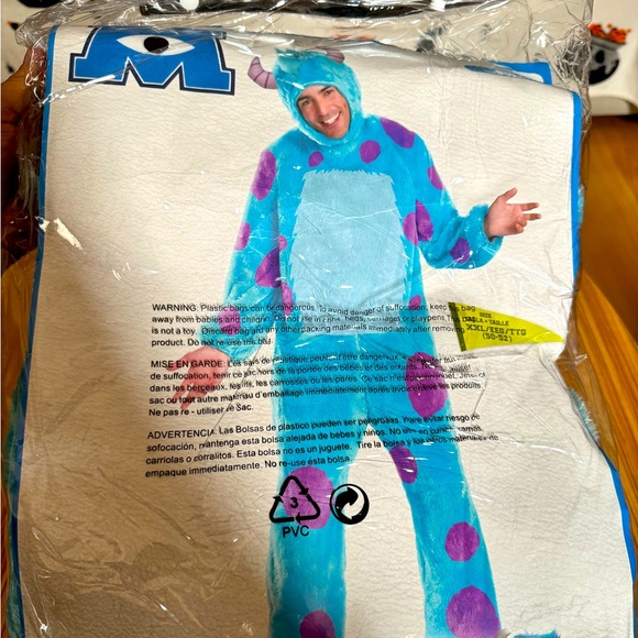 Other - Sulley Mens Costume Monster Inc